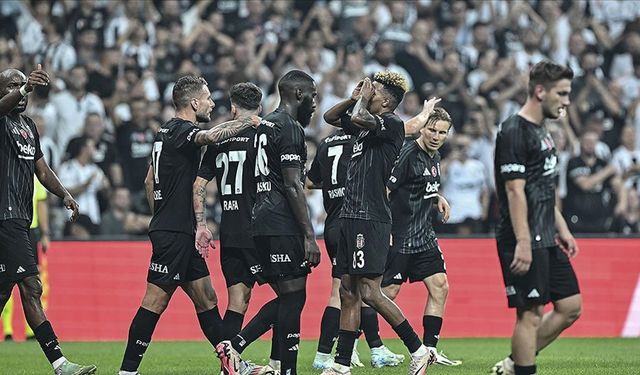 Beşiktaş, UEFA Avrupa Ligi'nde lig aşamasına yükseldi